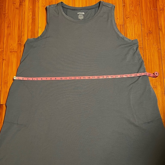 Wool& Sierra Tank Dress Blue Size 2X - Picture 11 of 14